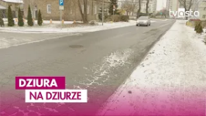 Dziura na dziurze na drogach
