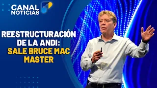 Bruce Mac Master steps down as president of the ANDI after more than a decade | Canal 1 Noticias