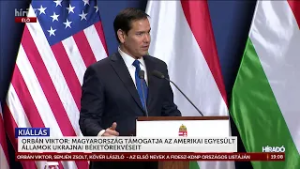 Orbán Viktor: Magyarország támogatja az amerikai egyesült államok ukrajnai béketörekvéseit - HírTV