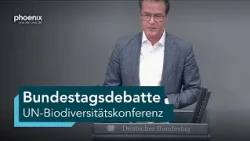 Bundestagsdebatte zur UN-Biodiversitätskonferenz | 16.10.26