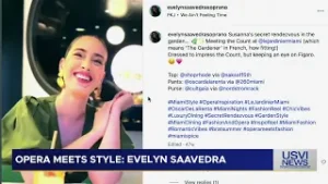 Opera Meets Style: Evelyn Saavedra