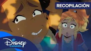 DRAGON STRIKER: Los mejores momentos de la amistad entre Key y Ssyelle 💙 | @disneychannelES