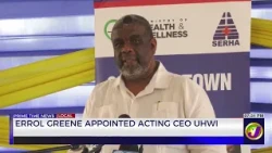 Errol Greene Appointed Acting Ceo UHWI | TVJ News