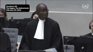 ICC Deputy Prosecutor Niang, ipinaalala sa hearing ni ex-pres. Duterte na ‘no one is above the law’