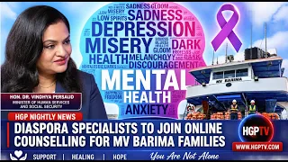 Diaspora Specialists To Join Online Counselling For MV Barima Families
