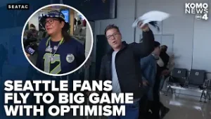 Seattle fans head to the Bay Area ahead of the Big Game with optimism and excitement