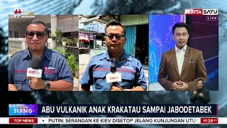 Abu Vulkanik Anak Krakatau Sampai Jakarta dan Bogor #BeritasatuSiang