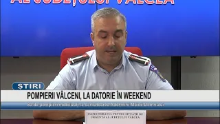VÂLCEA FIREFIGHTERS ON DUTY THIS WEEKEND