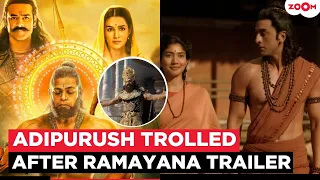 Prabhas' Adipurush TROLLED Again As Ramayana Trailer STUNS Fans; 'Miles Ahead,' Says Internet