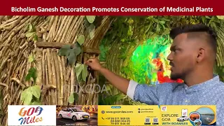 Bicholim Ganesh Decoration Promotes Conservation of Medicinal Plants