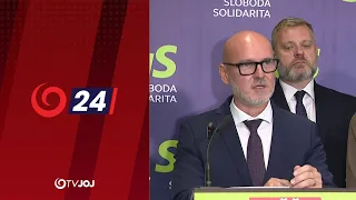 Tlačová beseda SaS o aktuálnej politickej situácii (28.9.2026)