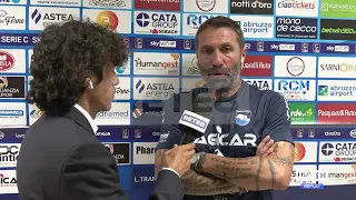 Pescara - Spezia 1-2 91° Buscè: "Se lo Spezia è primo vuol dire che è più forte di noi"