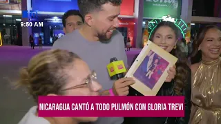 Gloria Trevi arrives in Nicaragua!