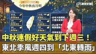 Great Weather Through Next Wednesday for Mid-Autumn Festival! Northeast Monsoon Arrives Thursday,...