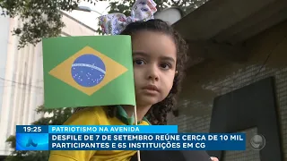 In Campina Grande: 'September 7th Parade' brings together about 10,000 participants and 65 instit...