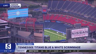 Titans build excitement for new season with Blue and White Scrimmage
