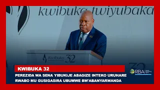‎Perezida wa Sena yibukije abagize Inteko uruhare rwabo mu gusigasira Ubumwe bw'Abanyarwanda