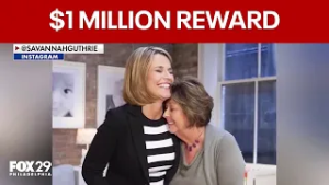 Nancy Guthrie disappearance: reward raised to $1 million