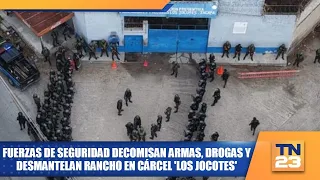Security forces seize weapons, drugs, and dismantle ranch at 'Los Jocotes' prison