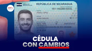 Nueva cédula costará C$300 en Nicaragua