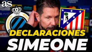 SIMEONE, RUEDA DE PRENSA tras el BRUJAS 3 - ATLÉTICO 3 | CHAMPIONS LEAGUE DECLARACIONES
