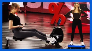 Diana & Lina testen eine Vibrationsplatte und ein Rudergerät im Frühlings-Sale @PEARL-TV