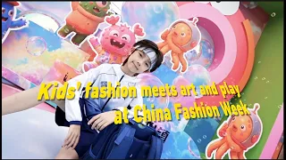Kids' fashion meets art and play at China Fashion Week