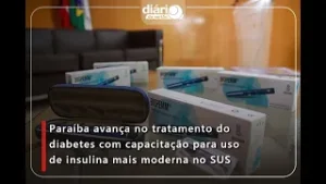 Paraíba avança no tratamento do diabetes com capacitação para uso de insulina mais moderna no SUS
