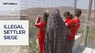 Young sisters trapped by illegal Israeli settler siege