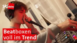 Der saarländische Beatboxer Jan Simon alias "Kryzon": Seine Band ist seine Stimme