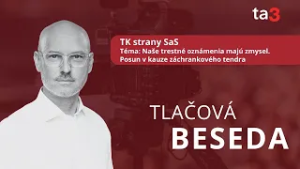 TK SaS, Téma: Naše trestné oznámenia majú zmysel. Posun v kauze záchrankového tendra