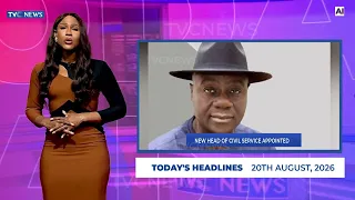 TVC News AI English Headline News | 20th August, 2026
