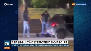 Perseguição e tiroteio no Recife termina com dois adultos e um adolescente detidos | #FatoNovo