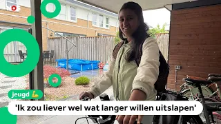 Kids back to school, including Naomi