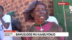 Ettima!Poliisi eggalidde abaagalana abase omwana waabwe ne bamusuula mu kaabuyonjo