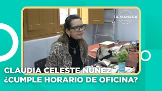 #LaMañanaDeUnicanal | Does Claudia Celeste Núñez work her scheduled hours?