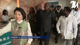 GABON DIPLOMACY: AUTOMOTIVE FACTORY VISIT