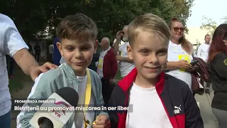 Promenada inimilor la Bistrita