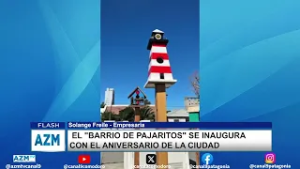 El "barrio de pajaritos" se inaugura con el aniversario de la ciudad