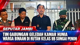 JOINT TASK FORCE SEARCHES INMATE CELLS AT CLASS IIB SUNGAI PENUH DETENTION CENTER