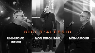 Gigi D'Alessio con Un nuovo bacio, Non dirgli mai, Mon amour. Qual è la tua preferita?