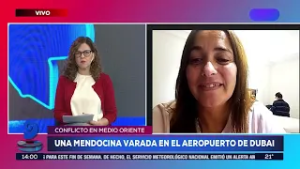 Conflicto en Medio Oriente: una ex virreina de la Vendimia quedó varada en el aeropuerto de Dubai