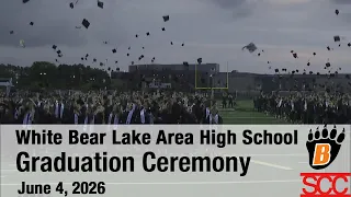 White Bear Lake Area High School Graduation Ceremony | June 4, 2026