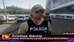 Importante contingente de seguridad se desplegó en visita presidencial