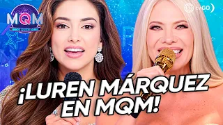 Mande Quien Mande: Luren Márquez, Miss Peru 2026, arrived on the set of Mande Quien Mande (TODAY)