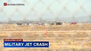 Marine Corps says F-35B stealth fighter crashed near San Diego, pilot ejected
