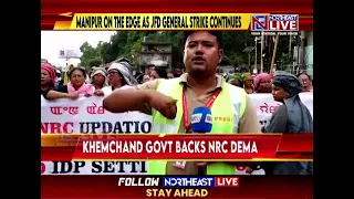 Manipur on the boil over “No NRC, No Census” demand