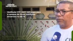 IFPI 2027 Entrance Exam: 140 spots for the Picos campus; registration ends on the 19th