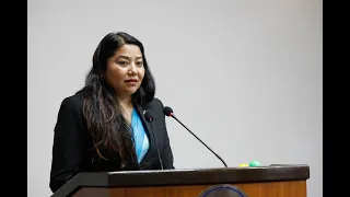 राष्ट्रिय सभाको बैठकमा धारणा राख्नुहुँदै सांसद रामकुमारी झाँक्री || NEPAL TELEVISION