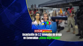 2.2-Ton Drug Seizure in Esmeraldas: How Did It Reach the Country? Notimar Estelar